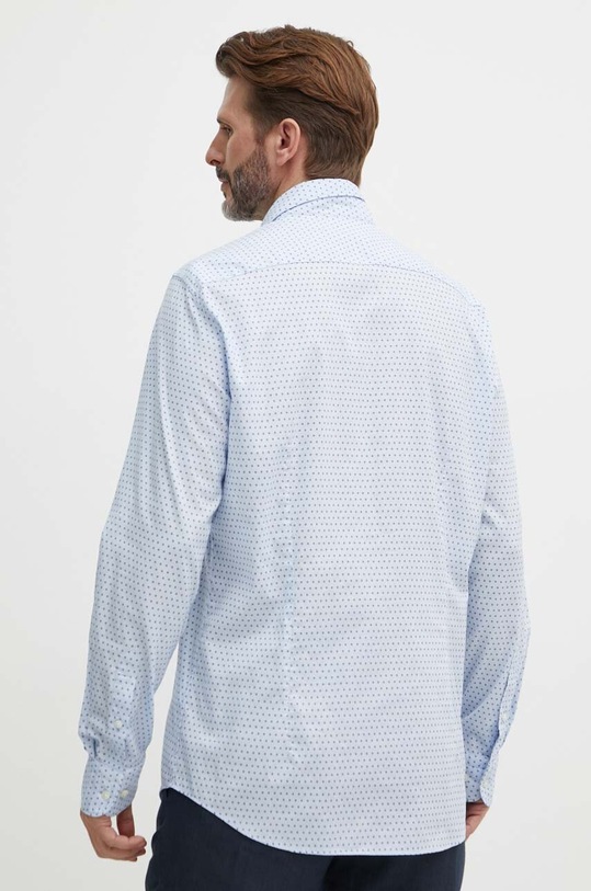 Bavlnená košeľa Tommy Hilfiger modrá MW0MW34649