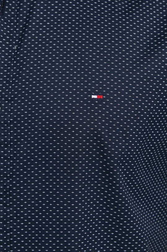 Βαμβακερό πουκάμισο Tommy Hilfiger MW0MW36138 σκούρο μπλε SS24