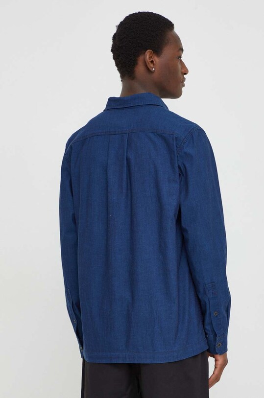 Îmbrăcăminte G-Star Raw camasa din bumbac D24764.D309 bleumarin