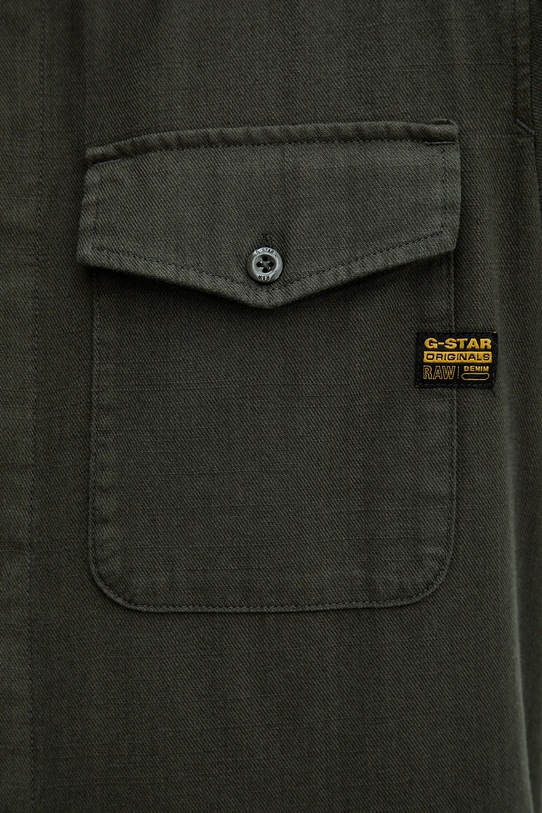 G-Star Raw koszula bawełniana D24963.D454 zielony