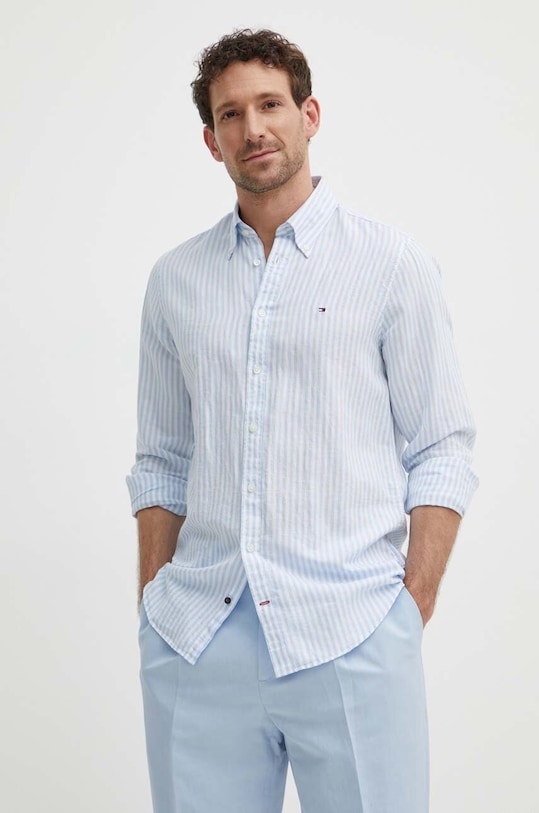 Tommy Hilfiger koszula klasyczny niebieski MW0MW34633