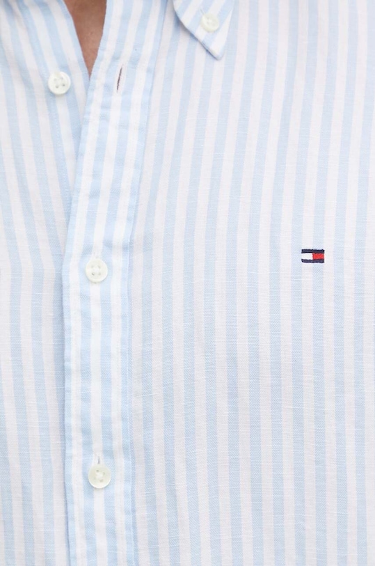 Tommy Hilfiger koszula MW0MW34633 niebieski SS24