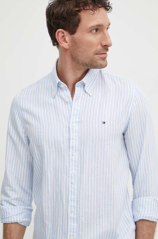 Tommy Hilfiger koszula MW0MW34633 niebieski