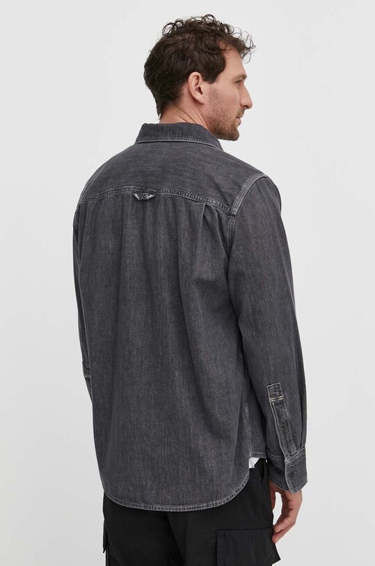 Îmbrăcăminte G-Star cămașă din denim D23009.D540 gri