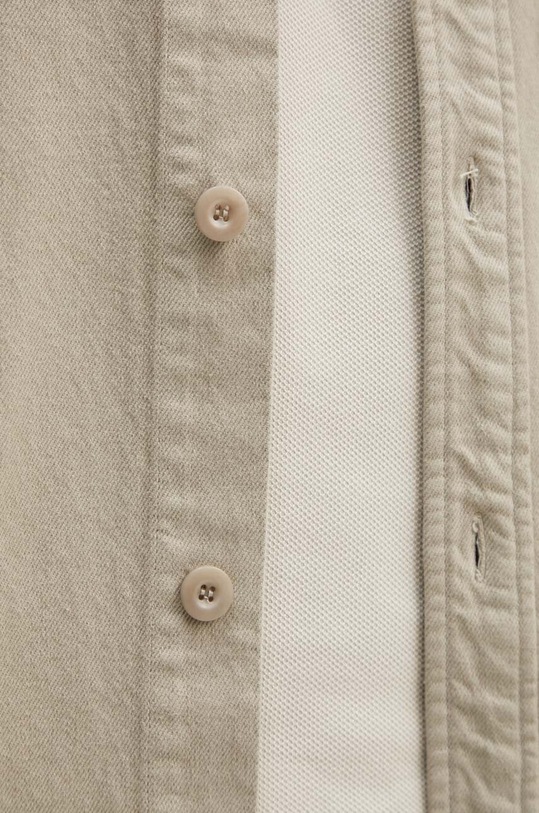 A.P.C. cămașă din bumbac Surchemise Basile Brodee Poitrine COFCN.H02918.BAE