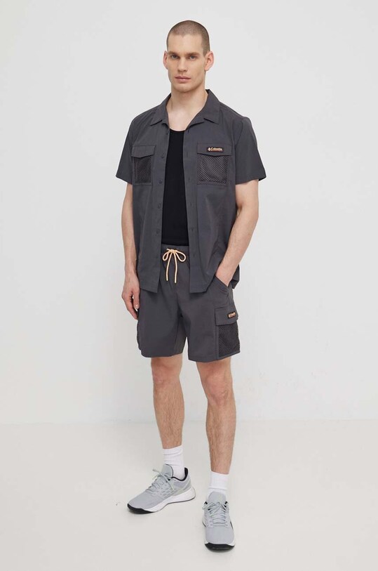 Columbia koszula Painted Peak 2074541 szary SS24