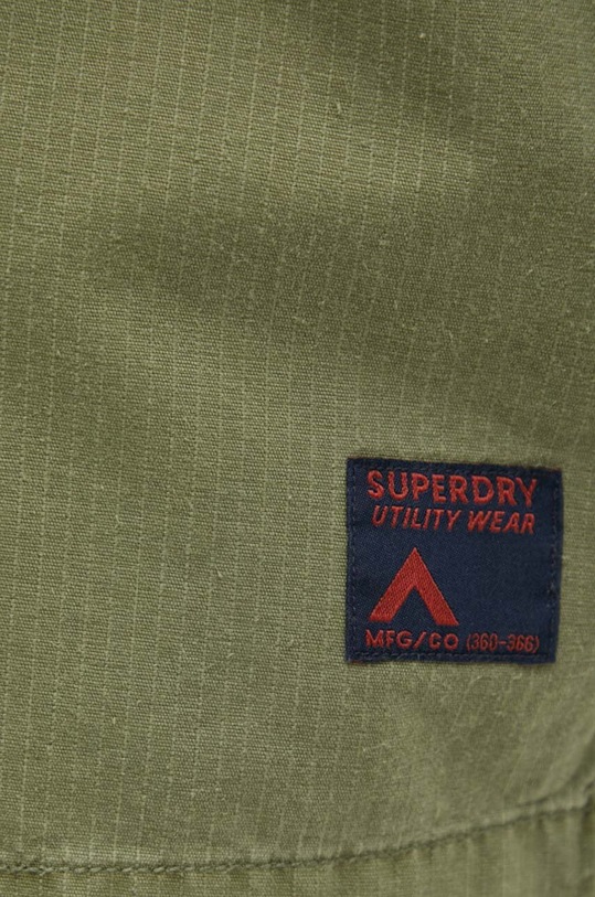 Бавовняна сорочка Superdry M4010799A.ZTV зелений