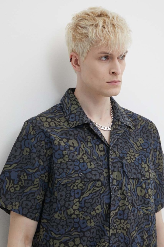 Bavlněná košile Dickies SALTVILLE SHIRT SS vícebarevná DK0A4YS3