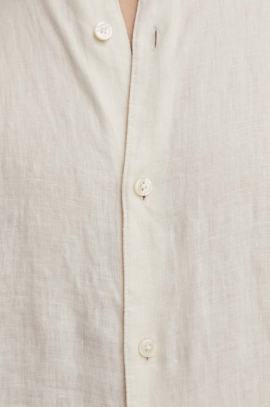 Ľanová košeľa Drykorn RAMIS 47350.126004 béžová