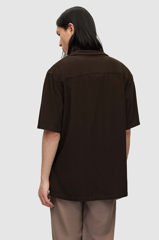 Одежда Рубашка AllSaints CUDI MS129Y чёрный