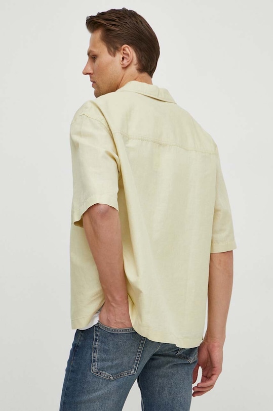 Ruházat Calvin Klein Jeans len ing J30J325173 zöld