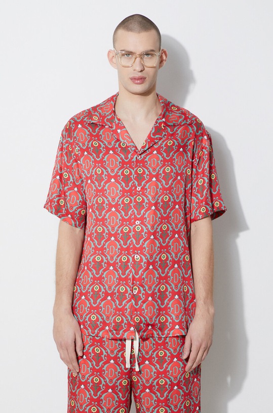 Košulja Drôle de Monsieur La Chemise Ornements crvena D.SH155.VI008.RD