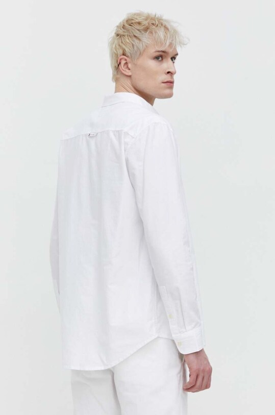 Tommy Jeans koszula bawełniana biały DM0DM19134