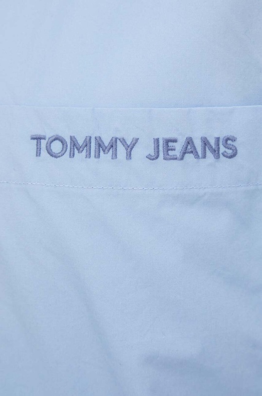 Bavlněná košile Tommy Jeans DM0DM18959 modrá