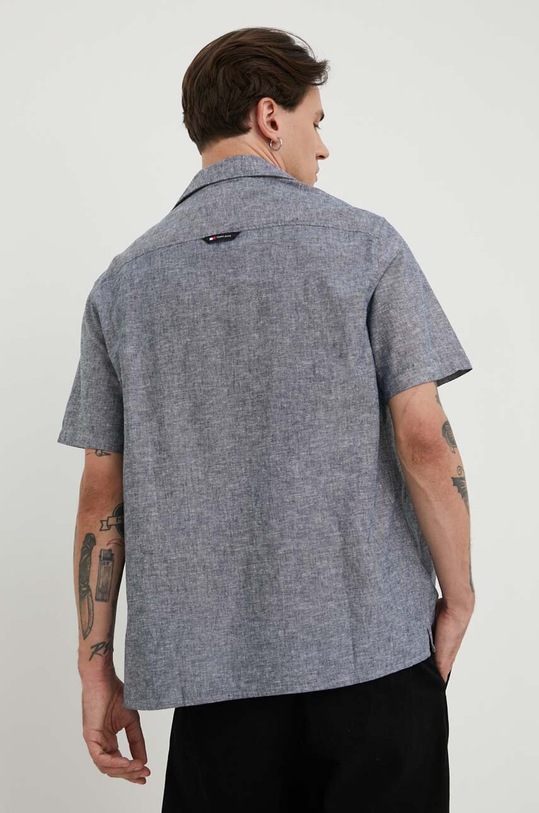 Одяг Сорочка з домішкою льону Tommy Jeans DM0DM18963 сірий