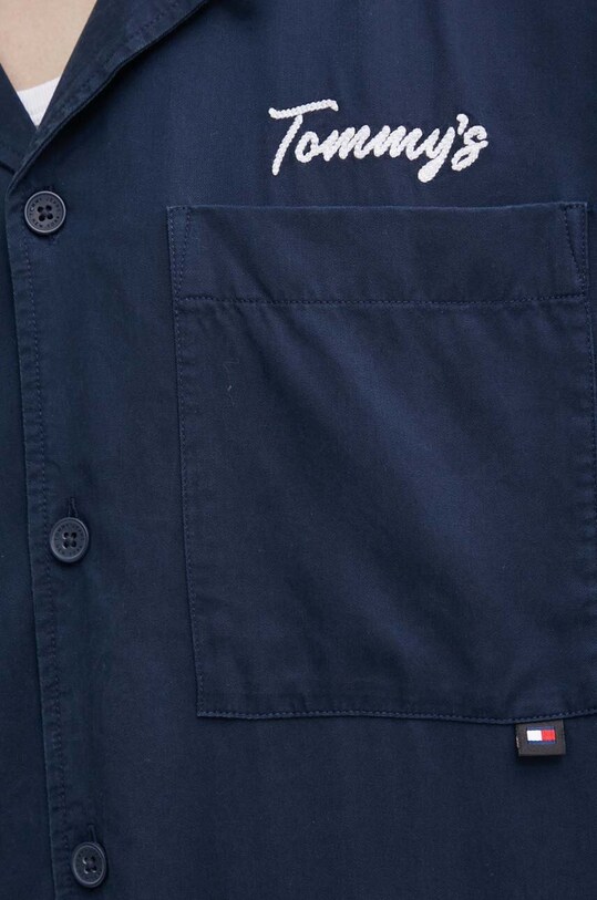 Tommy Jeans camasa DM0DM18945 bleumarin SS24