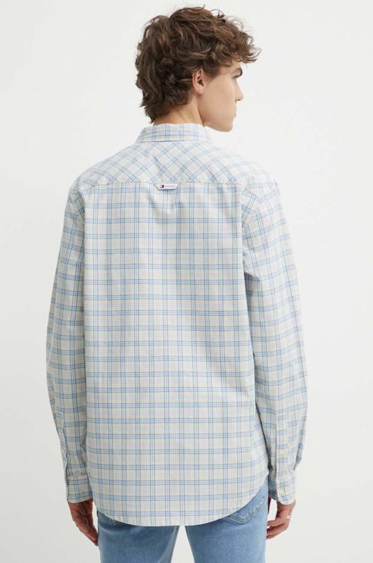 Odzież Tommy Jeans koszula bawełniana DM0DM18976 beżowy