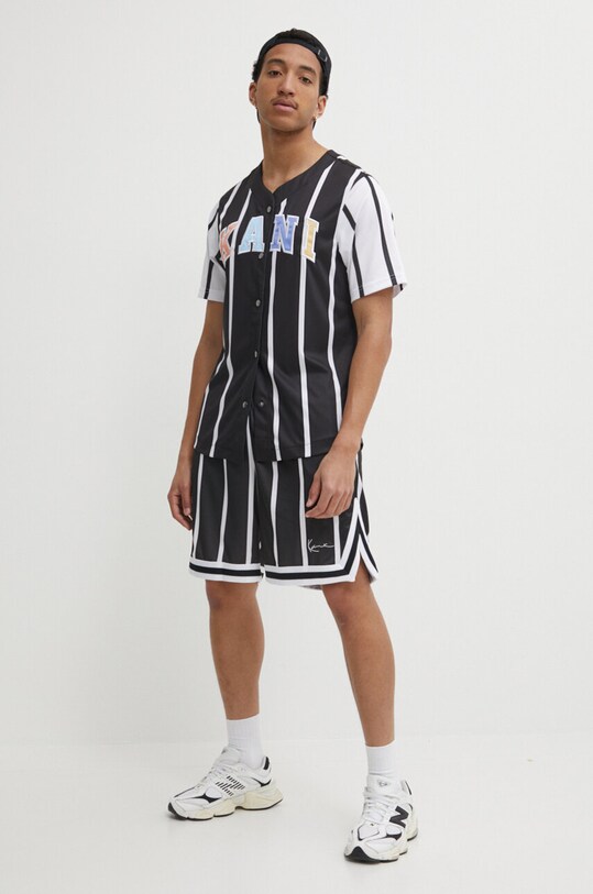 Сорочка Karl Kani 6033552 чорний SS24