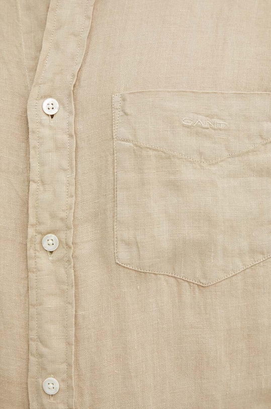 Gant koszula lniana 3240121 beżowy SS25