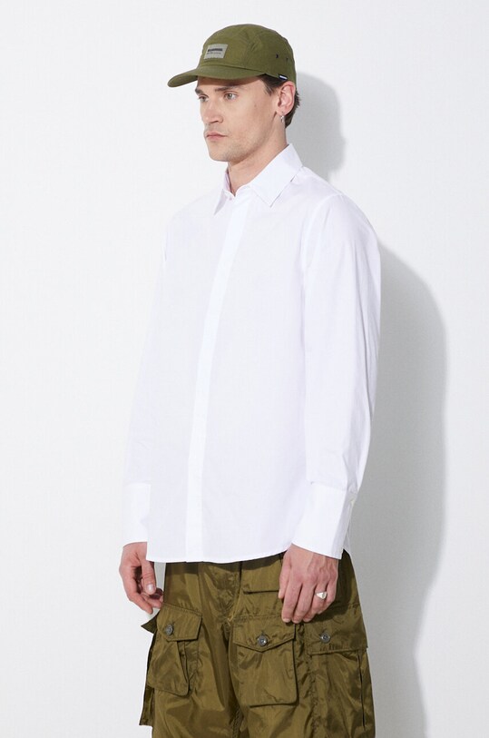 Памучна риза 424 Shirt Regular Fit бял FF4SMS14AP.T1681.001