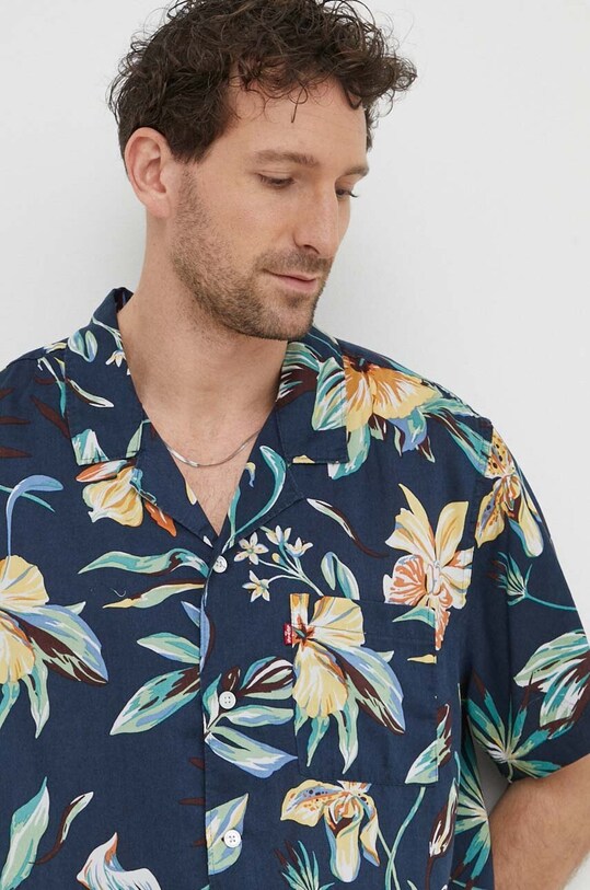 Levi's camasa 72625 bleumarin