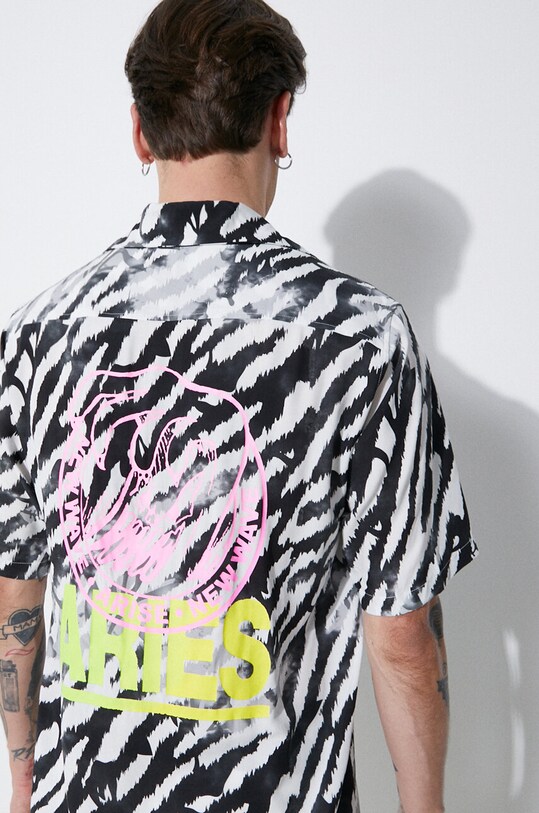 Košile Aries Hibiscus Hawaiian Shirt SUAR40108X