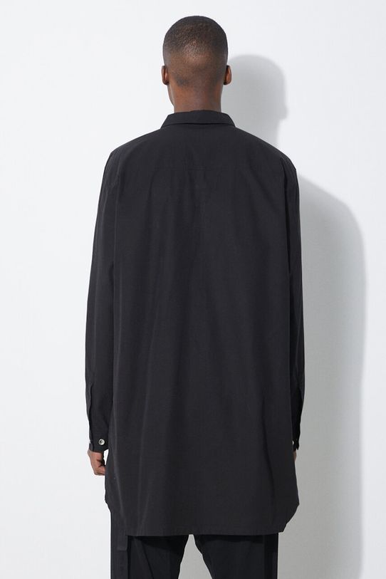Oblečenie Bavlnená košeľa Rick Owens Jumbo DU01D1297.P.09 čierna