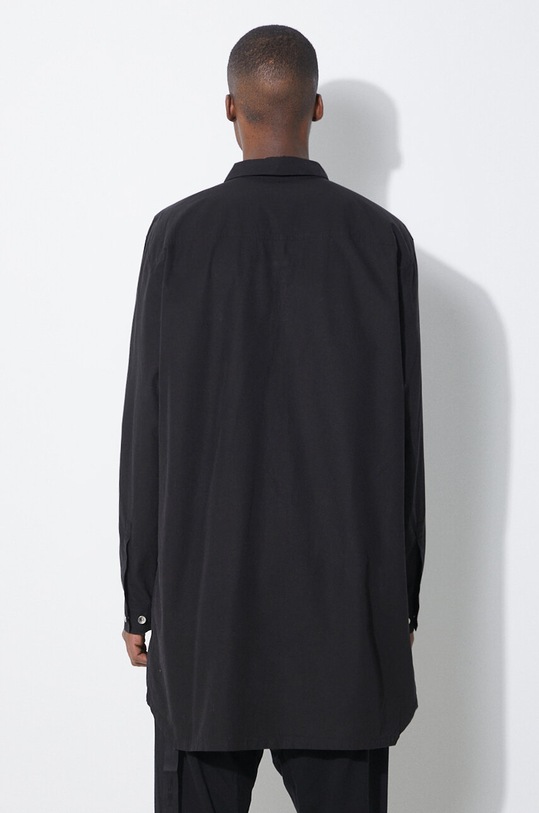 Oblečení Bavlněná košile Rick Owens Jumbo DU01D1297.P.09 černá