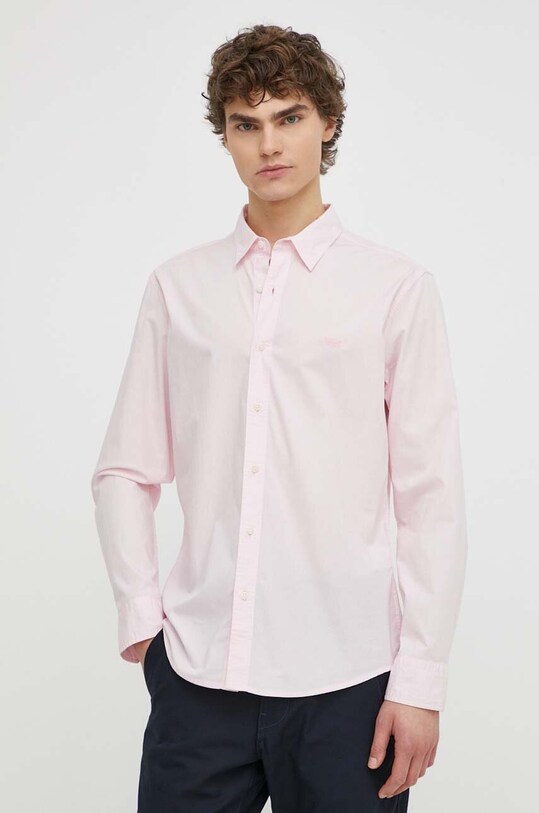 Levi's koszula różowy 86625.0045
