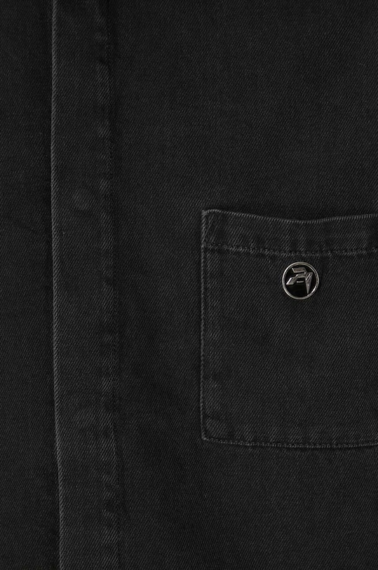 AMBUSH koszula bawełniana Boxy Fit Longleeve Denim Shirt BMYD002S24DEN0011100