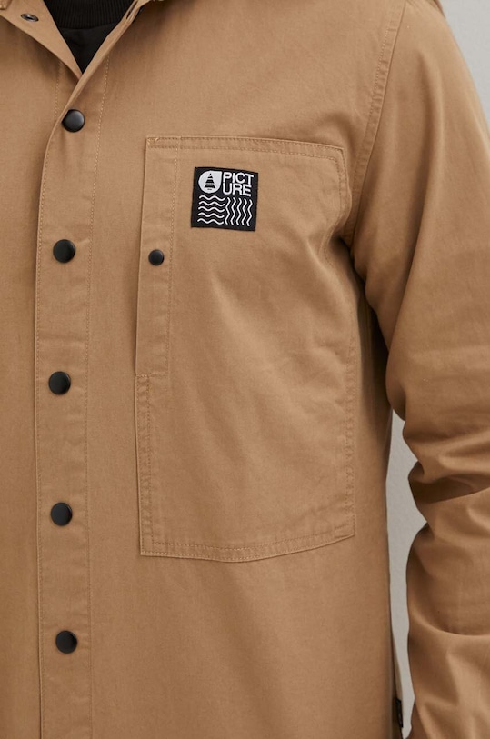 Picture kurtka bawełniana Perrie MTS1052 brązowy