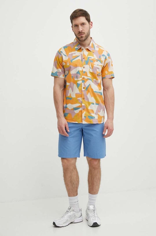 Oblečenie Bavlnená košeľa Picture Mataikona MTS1065 viacfarebná