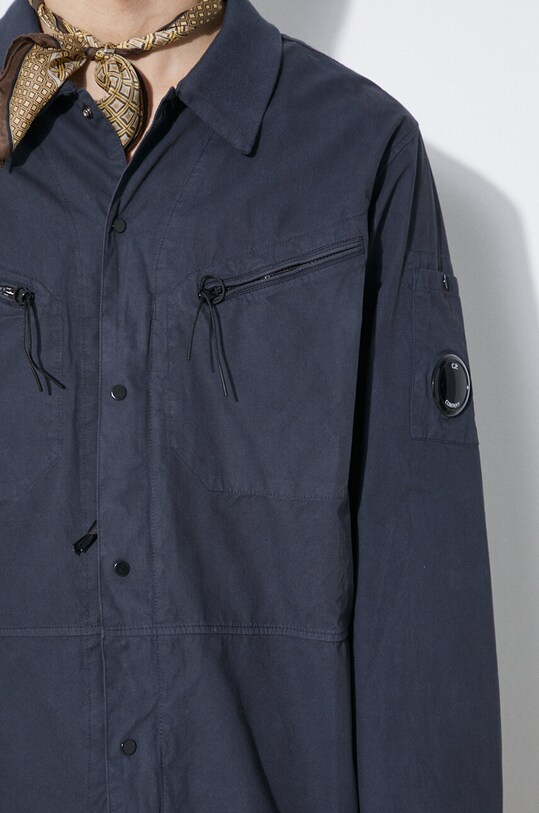 Bavlněná bunda C.P. Company Gabardine Buttoned 16CMSH120A002824G