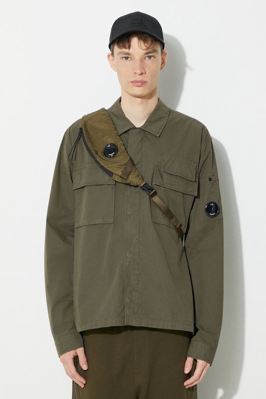 C.P. Company camasa din bumbac Gabardine