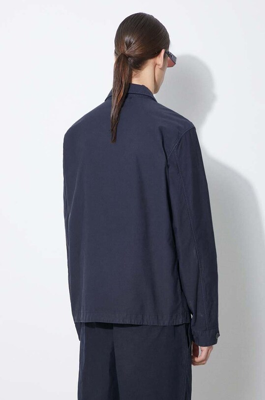 Clothing C.P. Company cotton shirt Ottoman 16CMSH153A006406O navy