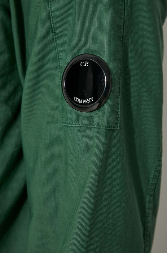 Памучна риза C.P. Company Ottoman 16CMSH153A006406O зелен