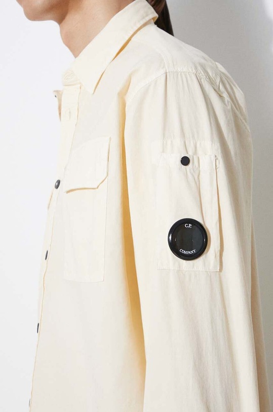 C.P. Company koszula bawełniana Gabardine Pocket 16CMSH157A002824G