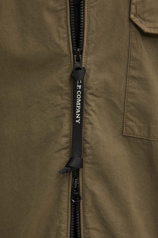 C.P. Company kurtka Gabardine Zipped 16CMSH158A002824G zielony