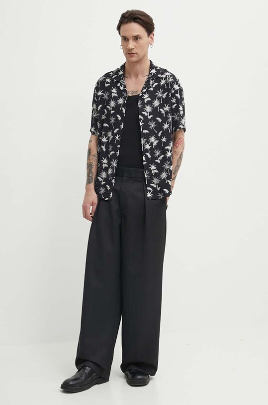 Сорочка The Kooples HCCC28066K чорний SS24