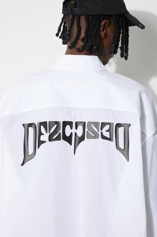 032C koszula bawełniana 'Psychic' Wide Shoulder Shirt SS24.W.0022