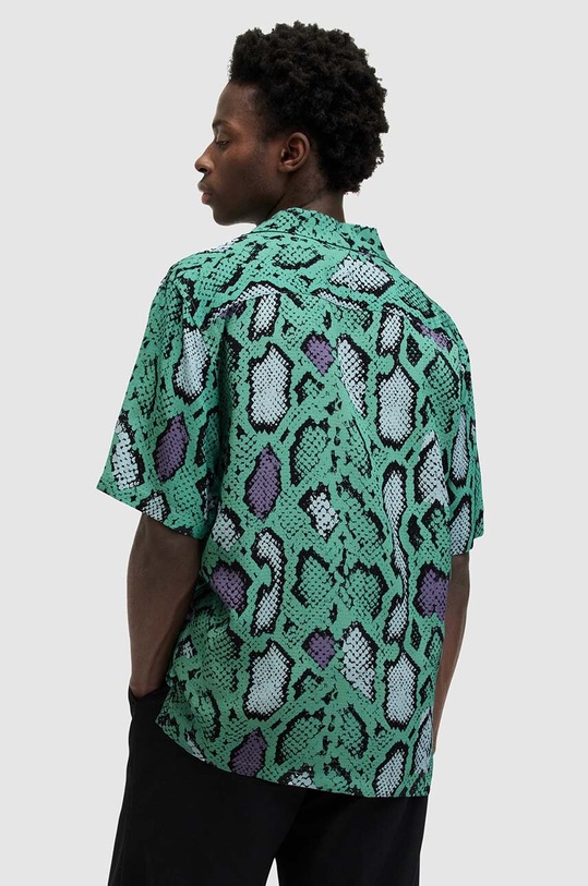 AllSaints koszula SERPENZ SS SHIRT multicolor MS564Z