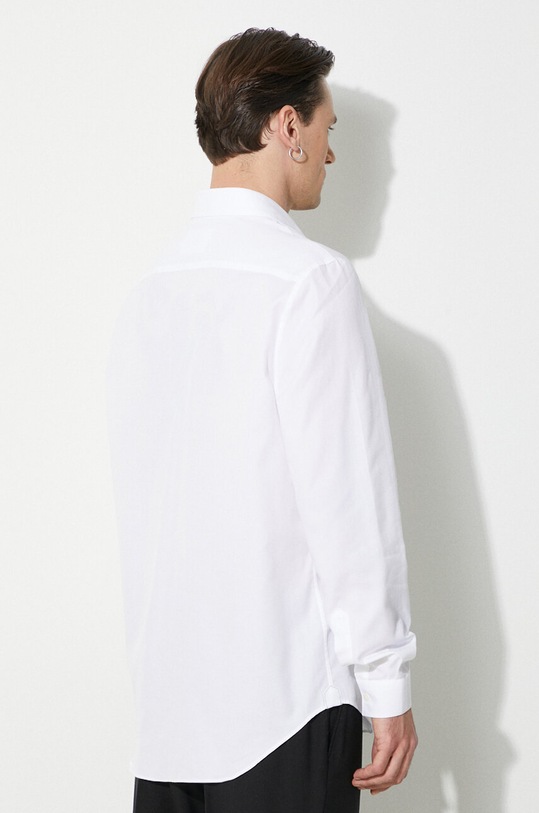 Îmbrăcăminte Lacoste camasa din bumbac CH8522 alb