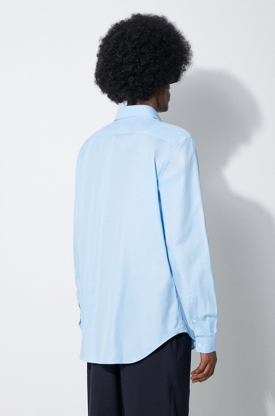 Clothing Lacoste cotton shirt CH8522 blue