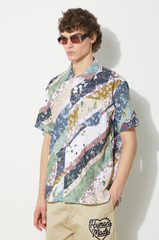 Engineered Garments cotton shirt Camp Shirt multicolor OR019.WF094