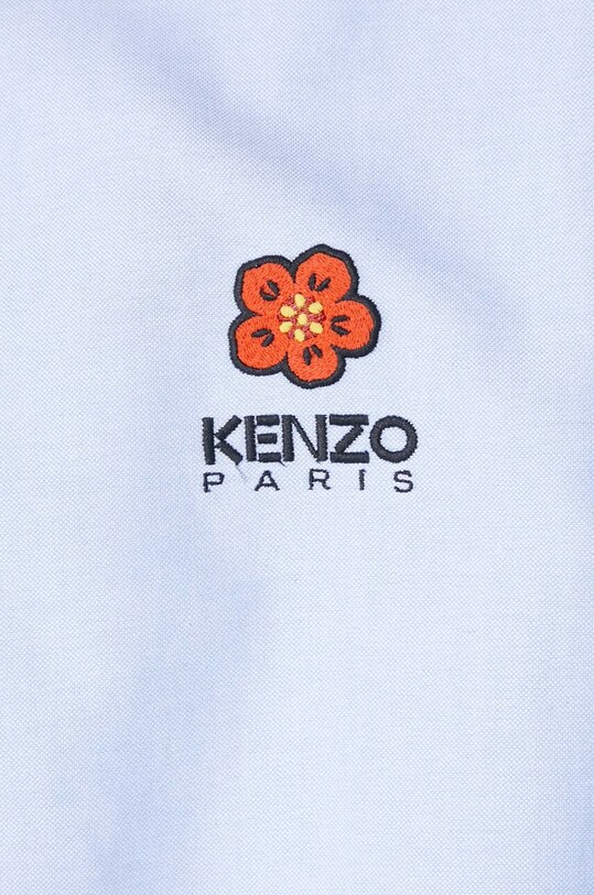 Хлопковая рубашка Kenzo Boke Flower Crest Casual Shirt FD55CH4109LO.64