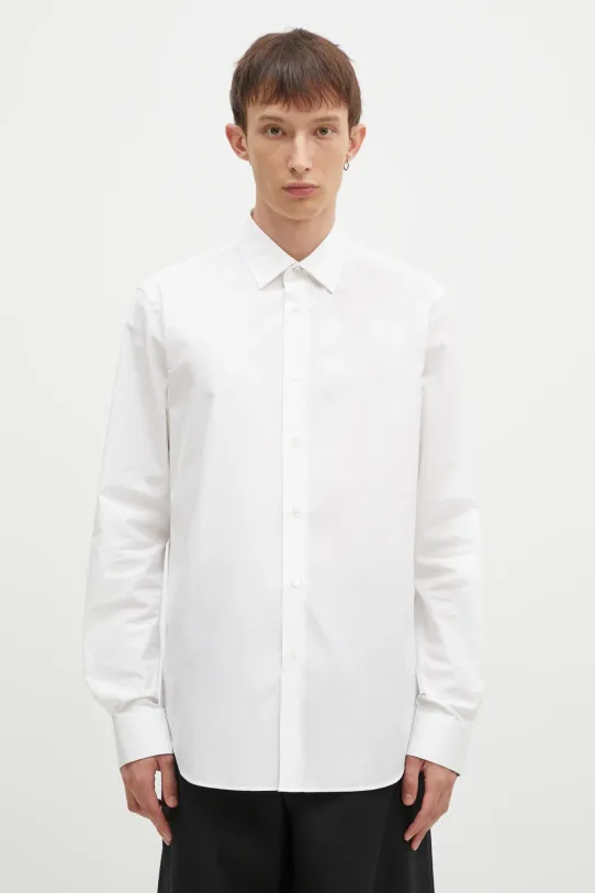 Βαμβακερό πουκάμισο Paul Smith κανονικό λευκό M1R.800P2.L00050