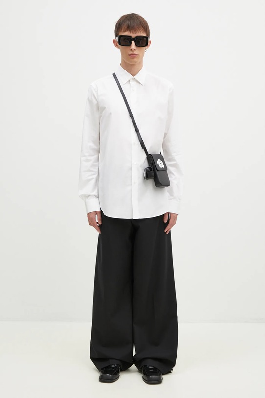 Βαμβακερό πουκάμισο Paul Smith M1R.800P2.L00050 λευκό