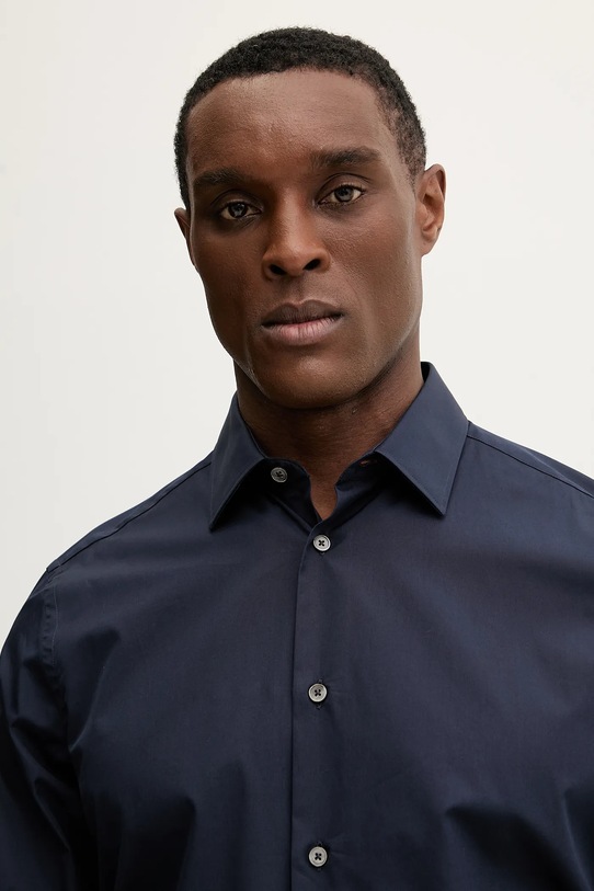 Βαμβακερό πουκάμισο Paul Smith σκούρο μπλε M1R.800P2.L00050