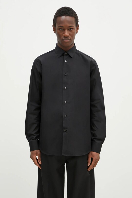 Paul Smith camicia in cotone semplice nero M1R.800P2.L00050