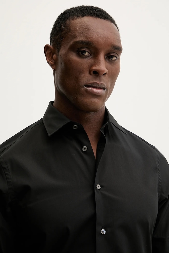 Bombažna srajca Paul Smith črna M1R.800P2.L00050